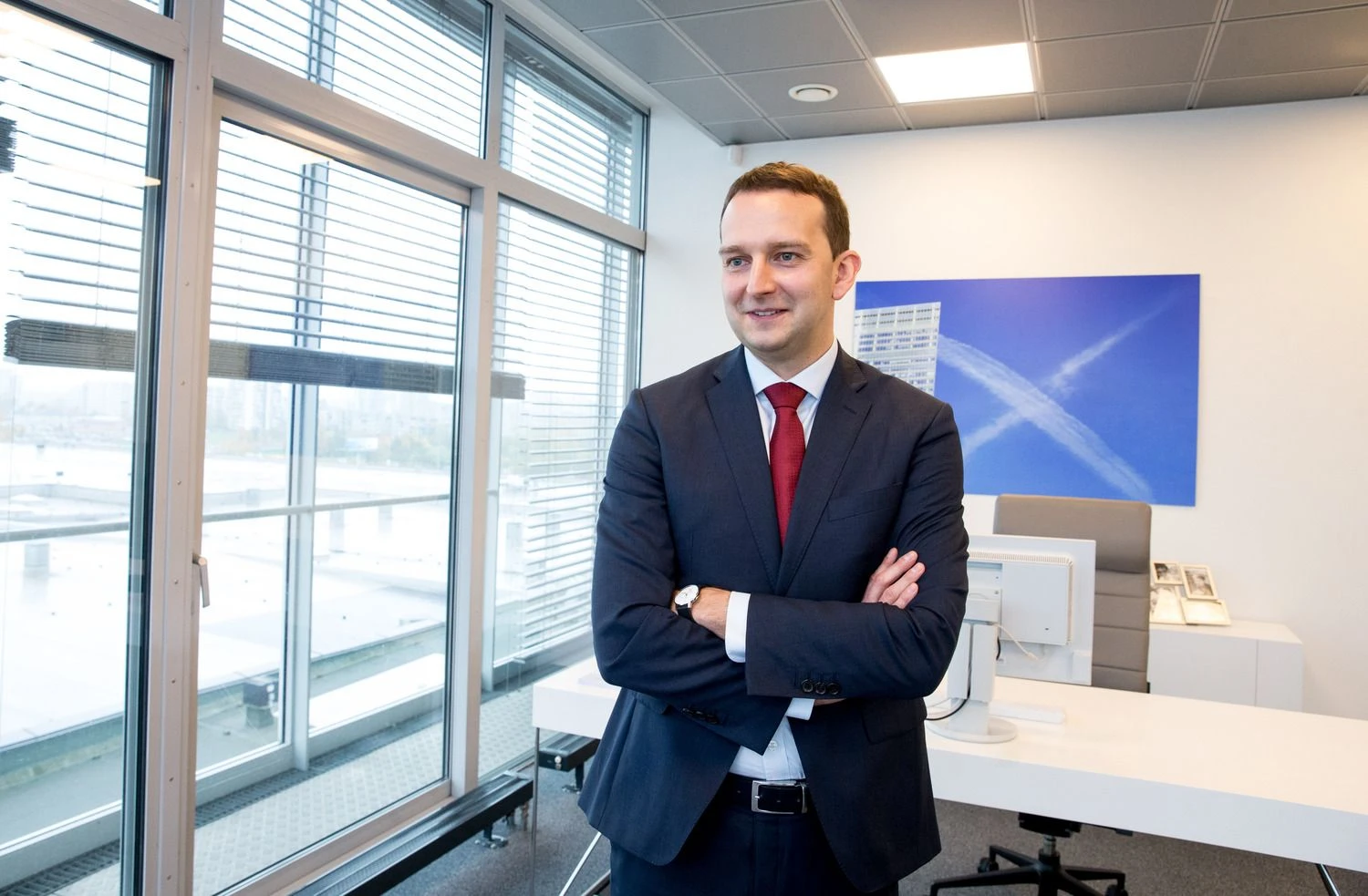 Marius Čatrauskas, „Vilniaus prekybos“ valdybos pirmininkas. Juditos Grigelytės (VŽ) nuotr.