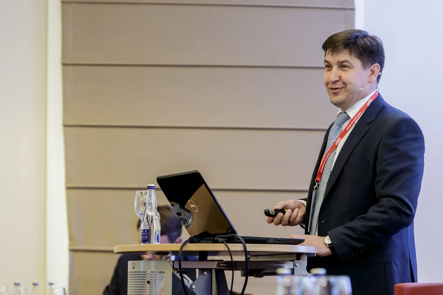 Žygintas Mačėnas, Lietuvos finansų patarėjų įmonės „Summa Advisers“ vienas iš įkūrėjų ir vadovaujantis partneris. Vladimiro Ivanovo (VŽ) nuotr.