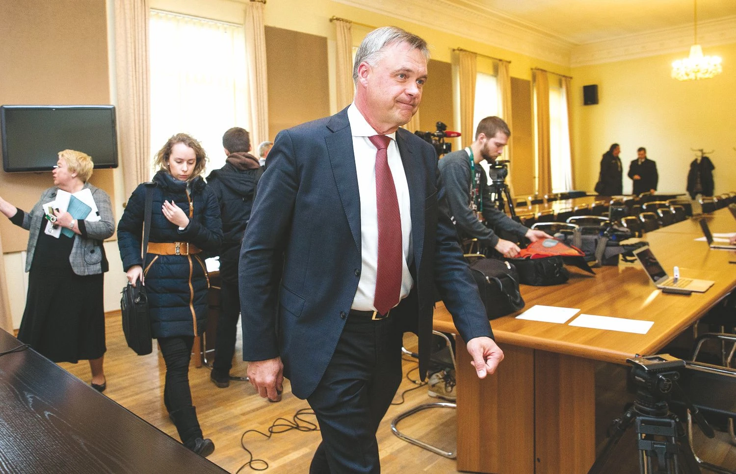 Robertas Dargis, Lietuvos pramonininkų konfederacijos prezidentas. Vladimiro Ivanovo (VŽ) nuotr.