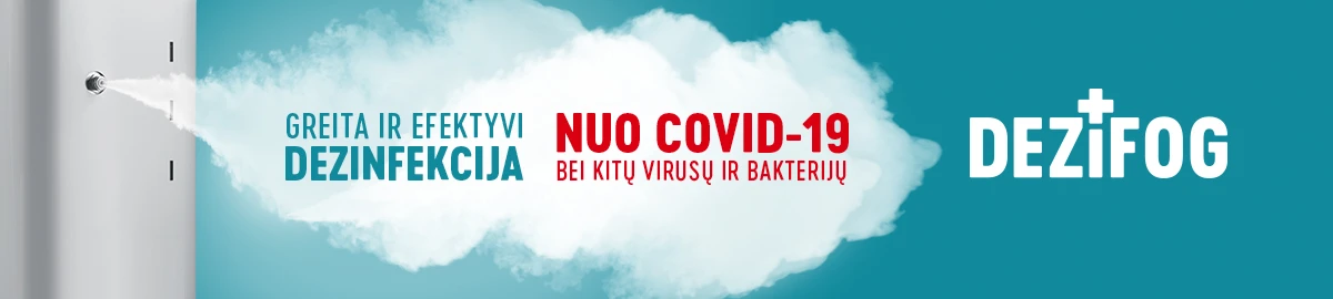 Greita ir efektyvi dezinfekacija