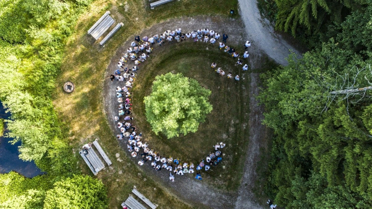 Akimirka iš kasmetinio bendrovės darbuotojų vasaros renginio „Caverion diena“