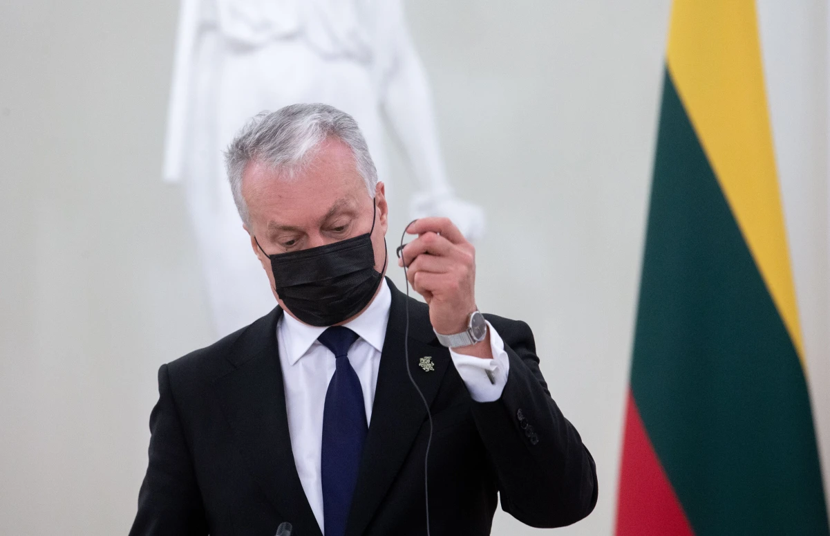 Gitanas Nausėda, Lietuvos Prezidentas. Juditos Grigelytės nuotr.