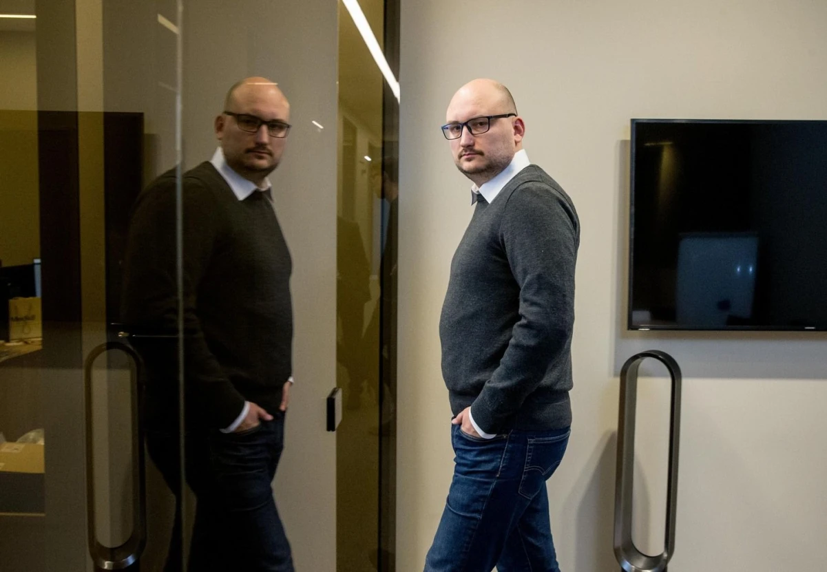Rokas Tamošiūnas, rizikos kapitalo fondo „Open Circle Capital“ partneris. Juditos Grigelytės (VŽ) nuotr.