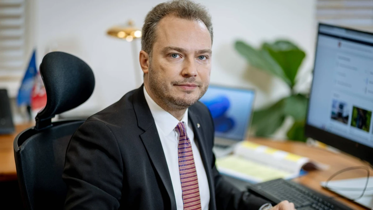 Susisiekimo ministras Juras Taminskas.