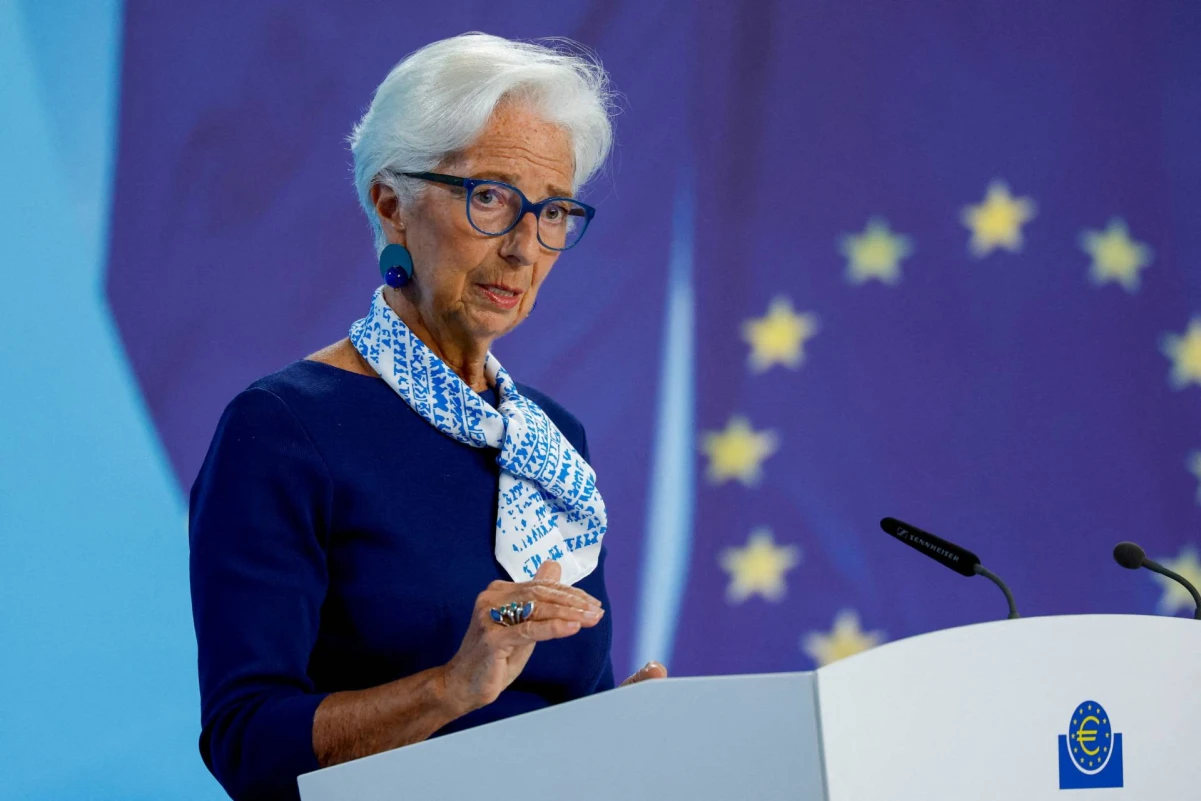 Christine Lagarde, ECB prezidentė. Heiko Becker („Reuters“ / „Scanpix“) nuotr.