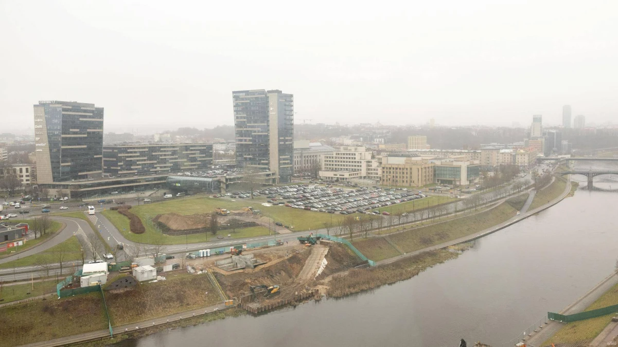 Planuojama konferencijų centro vieta Vilniuje. Juditos Grigelytės (VŽ) nuotr.