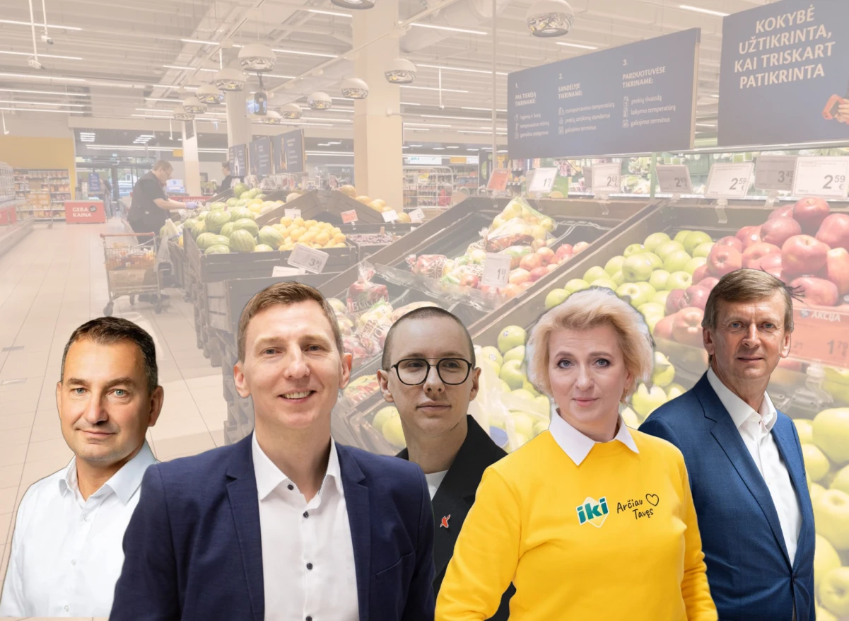 Iš kairės: Marinas Dokozičius, Vaidas Lukoševičius, Kristupas Buzys, Nijolė Kvietkauskaitė, Dainius Dundulis.