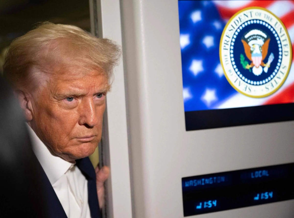 JAV prezidentas Donaldas Trumpas. Andrew Caballero-Reynoldso (AFP/„Scanpix“) nuotr. 