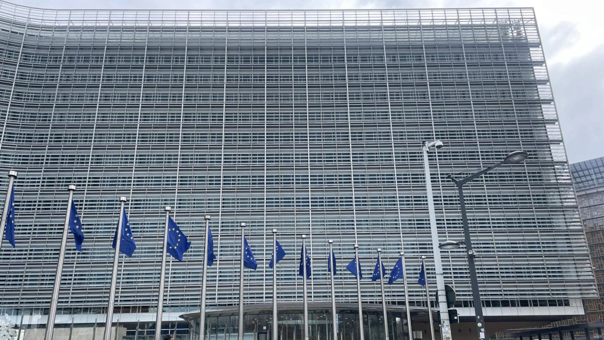 Europos Komisijos pagrindinė būstinė Briuselyje (Berlaymont pastatas). Irtautės Gutauskaitės (VŽ) nuotr.