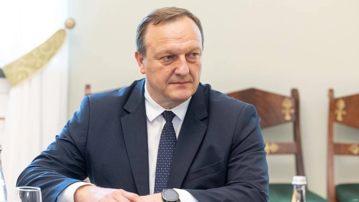 Vladislavas Kondratovičius, kandidatas į vidaus reikalų ministrus. Juditos Grigelytės (VŽ) nuotr.