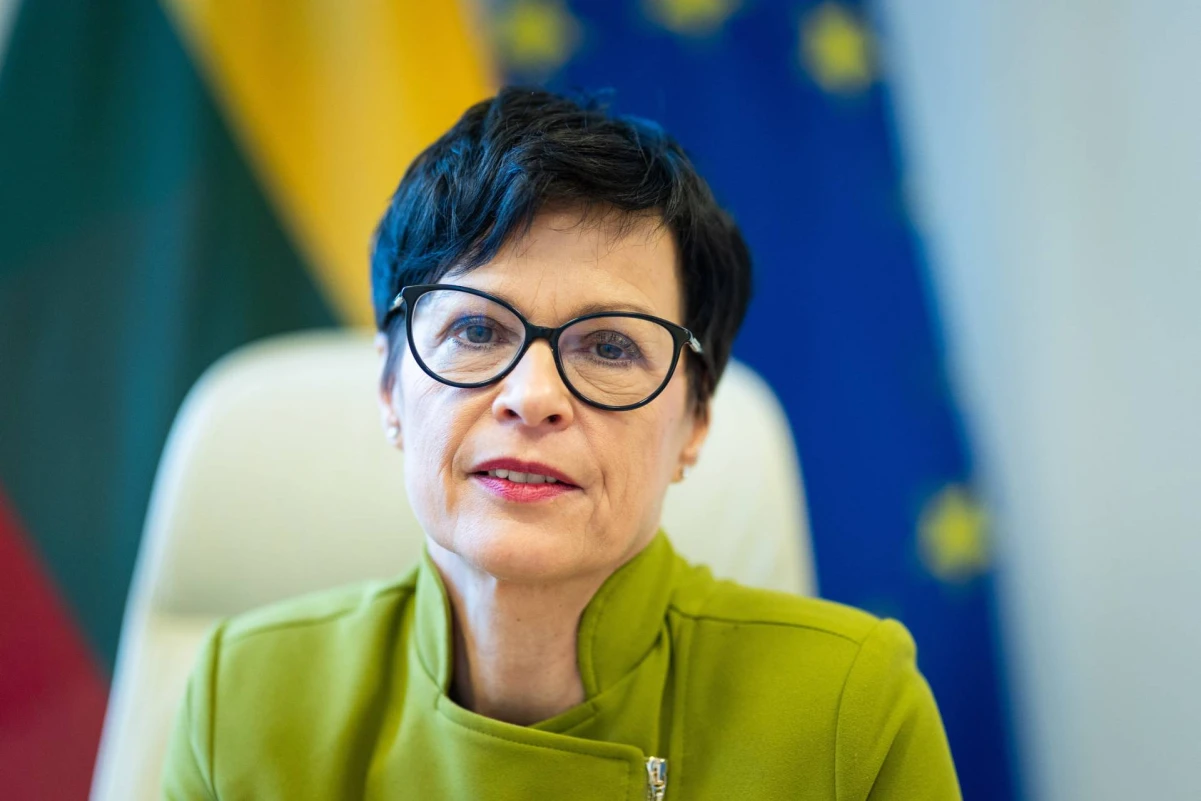 Marta Kos, už Europos Sąjungos (ES) plėtrą atsakinga eurokomisarė. Roberto Riabovo (BNS) nuotr.