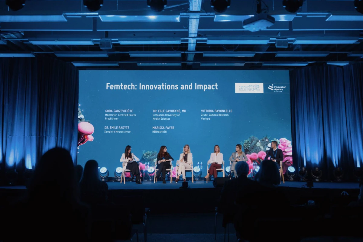 „Life Sciences Baltics 2025“ diskusija. Organizatorių nuotr.