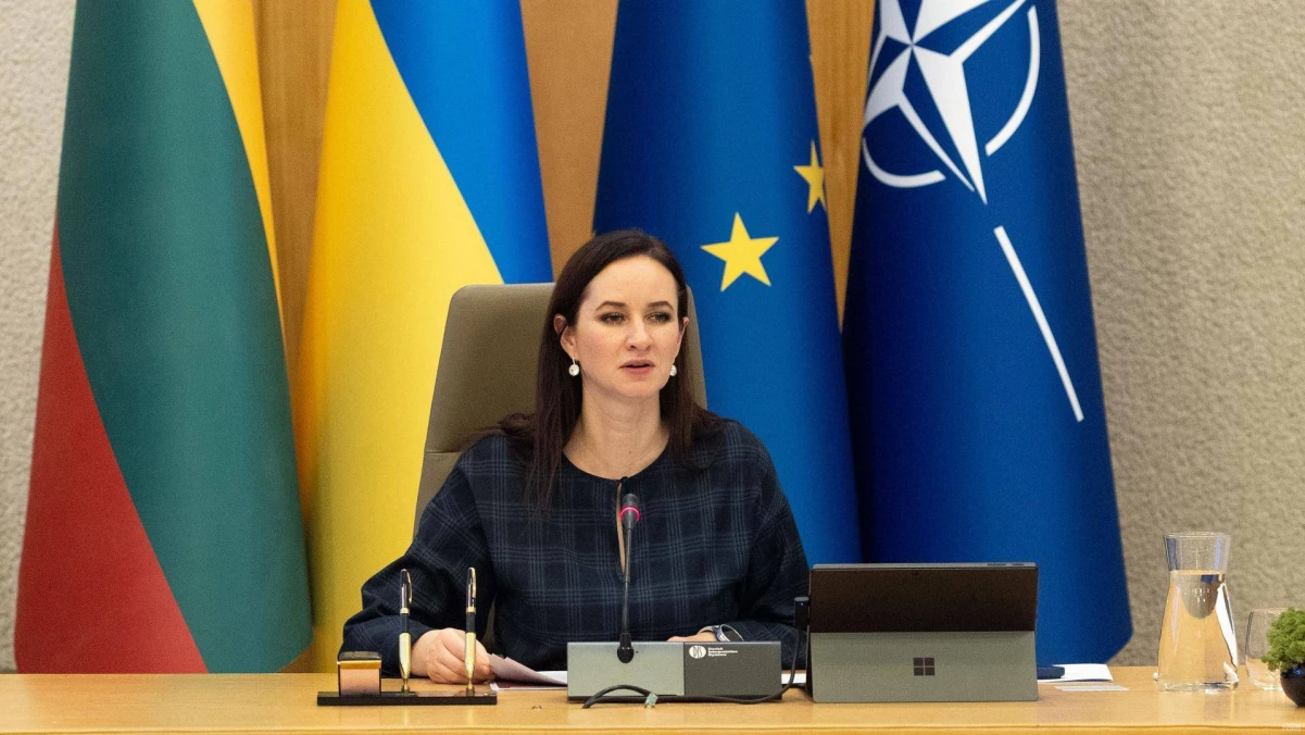 Inga Ruginienė, ministrė pirmininkė. Juditos Grigelytės (VŽ) nuotr.