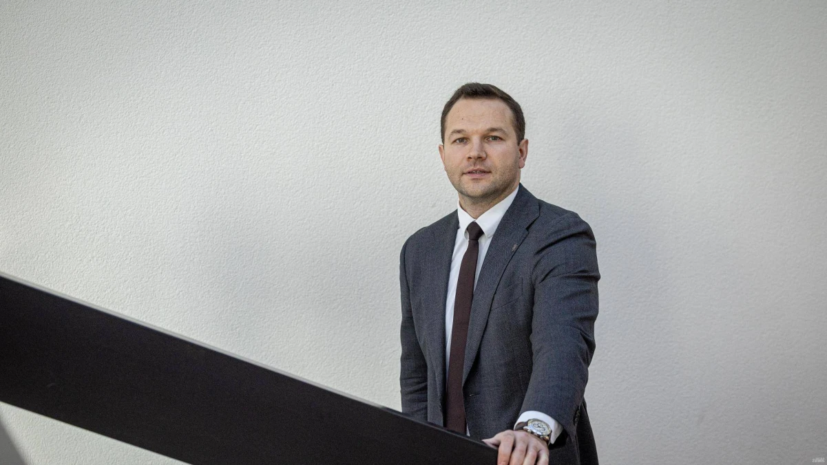 Edvinas Grikšas, Lietuvos Respublikos ekonomikos ir inovacijų ministras. Vladimiro Ivanovo (VŽ) nuotr.