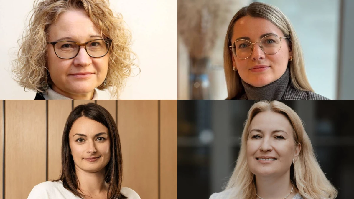 Dr. Jolita Bernatavičienė, Živilė Koncevičienė, Jurgita Brusokaitė ir Giedrė Vinickienė.