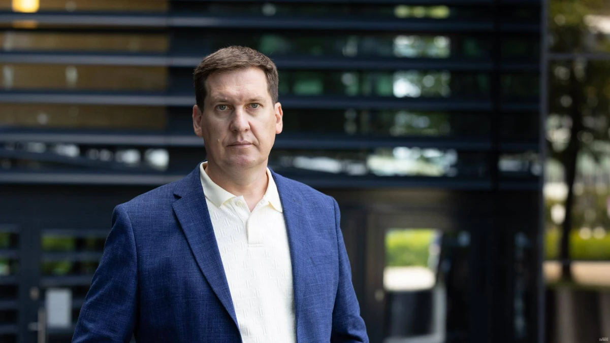 Raimondas Reginis, NT paslaugų bendrovės „Ober-Haus“ rinkos tyrimų vadovas Baltijos šalims. Juditos Grigelytės (VŽ) nuotr.