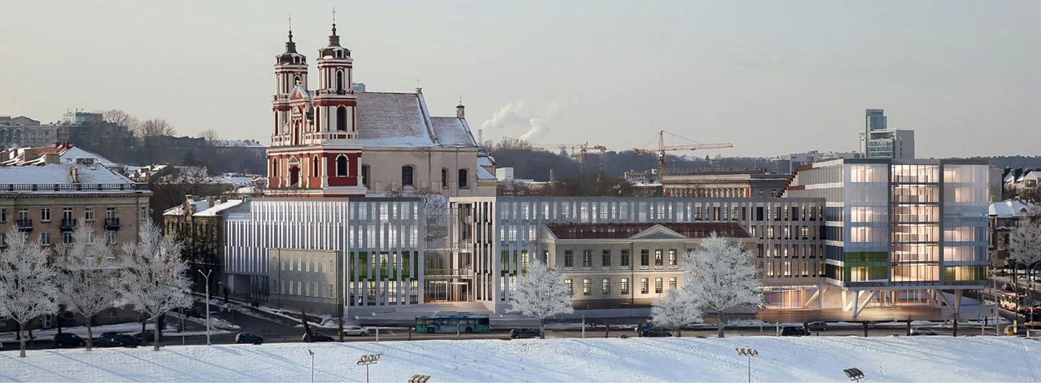 Planuojami biurai. „Archinovos“ vizualizacija.