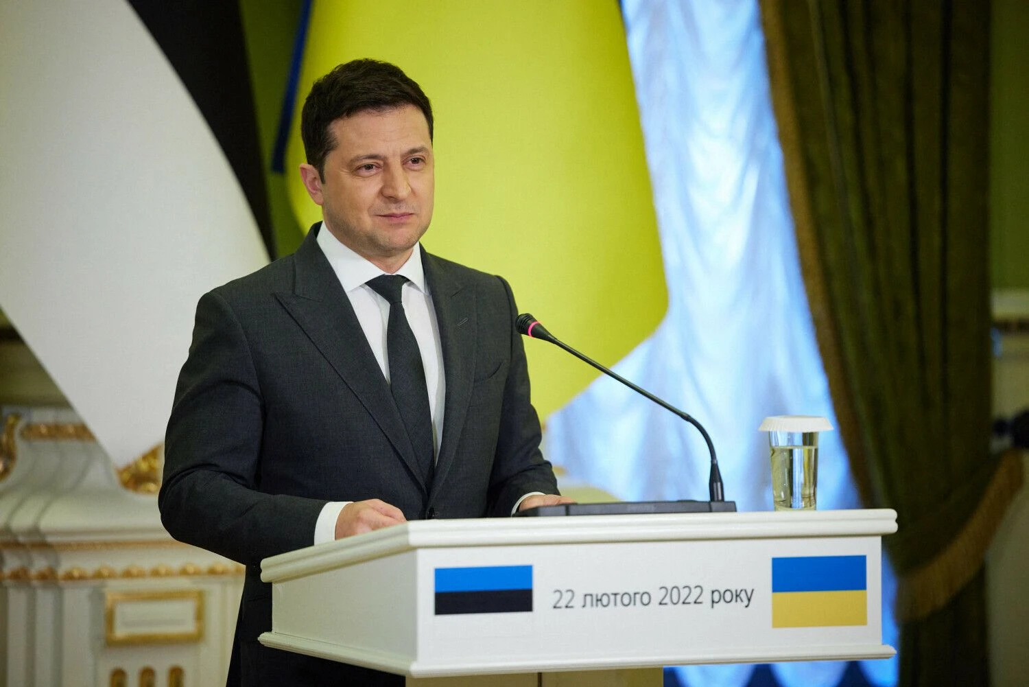 Volodymyras Zelenskis, Ukrainos prezidentas. AFP/„Scanpix“ nuotr.