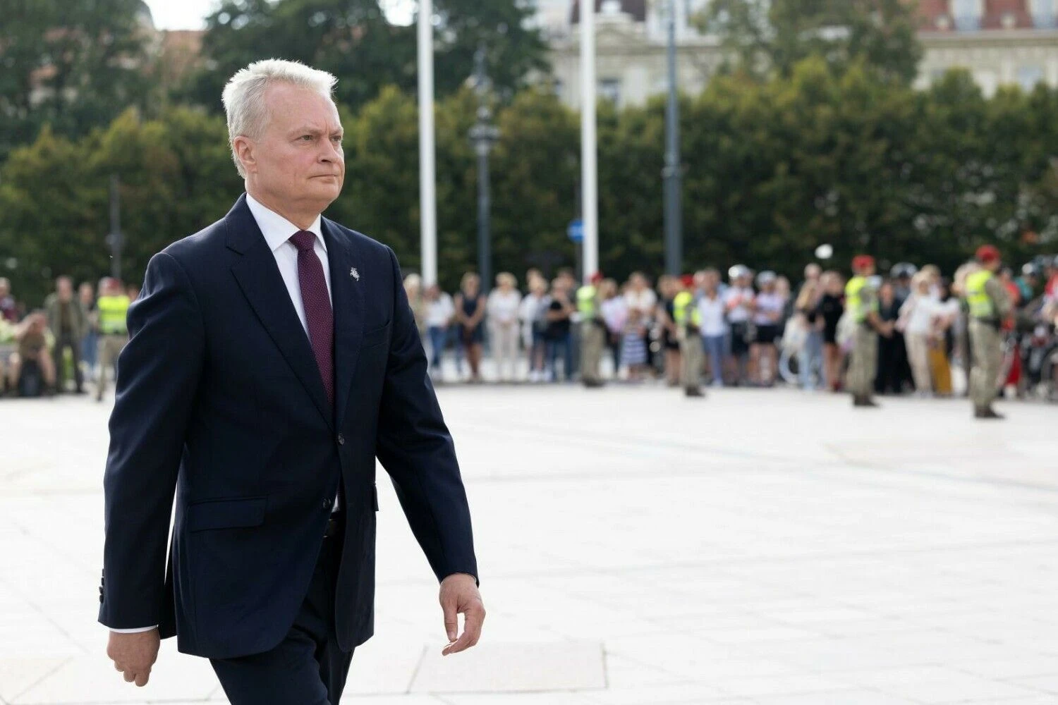 Prezidentas Gitanas Nausėda. Juditos Grigelytės (VŽ) nuotr.