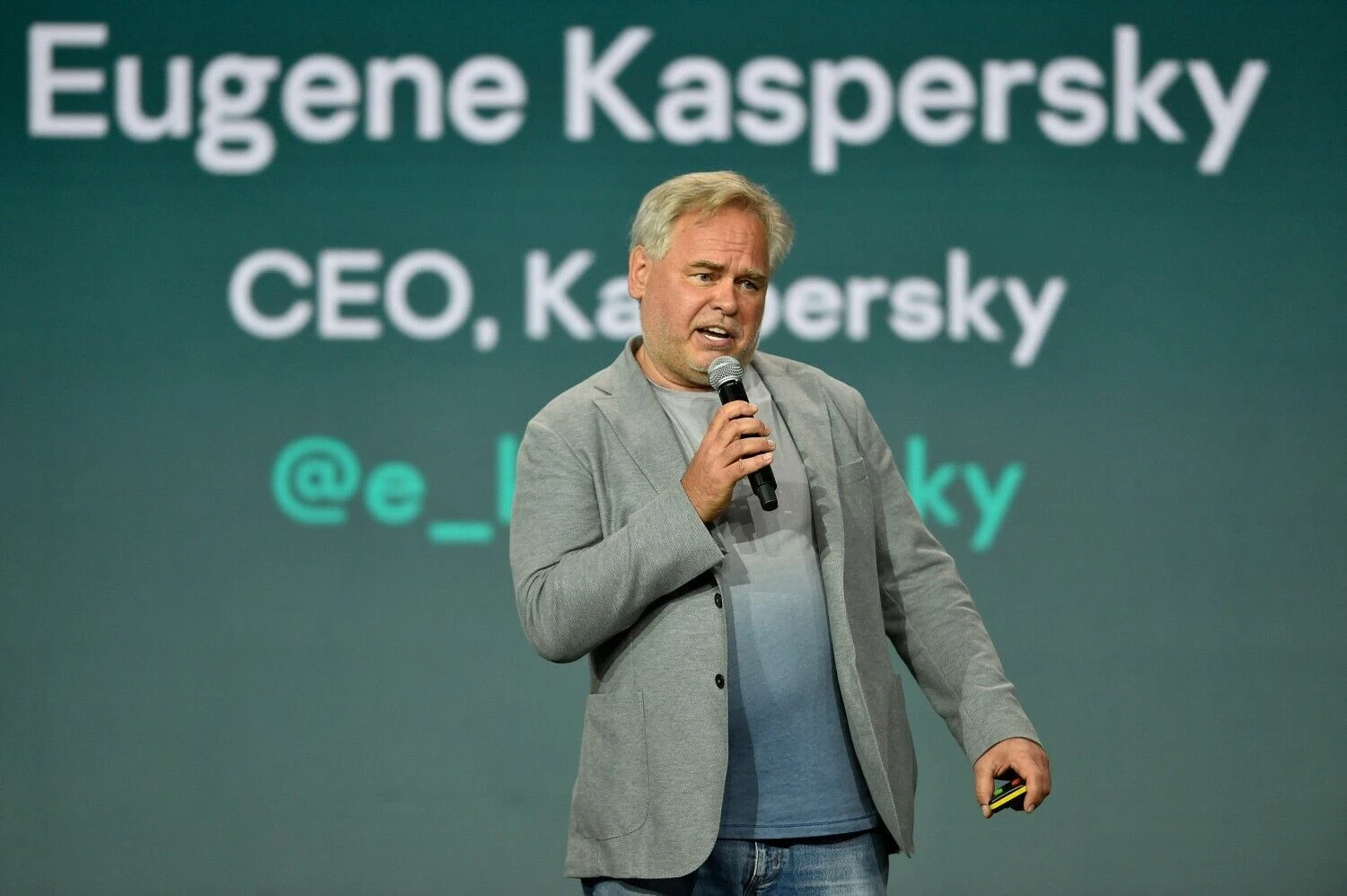 Jevgenijus Kasperskis, „Kaspersky Lab“ vadovas. Pau Barrena (AFP / „Scanpix“) nuotr.