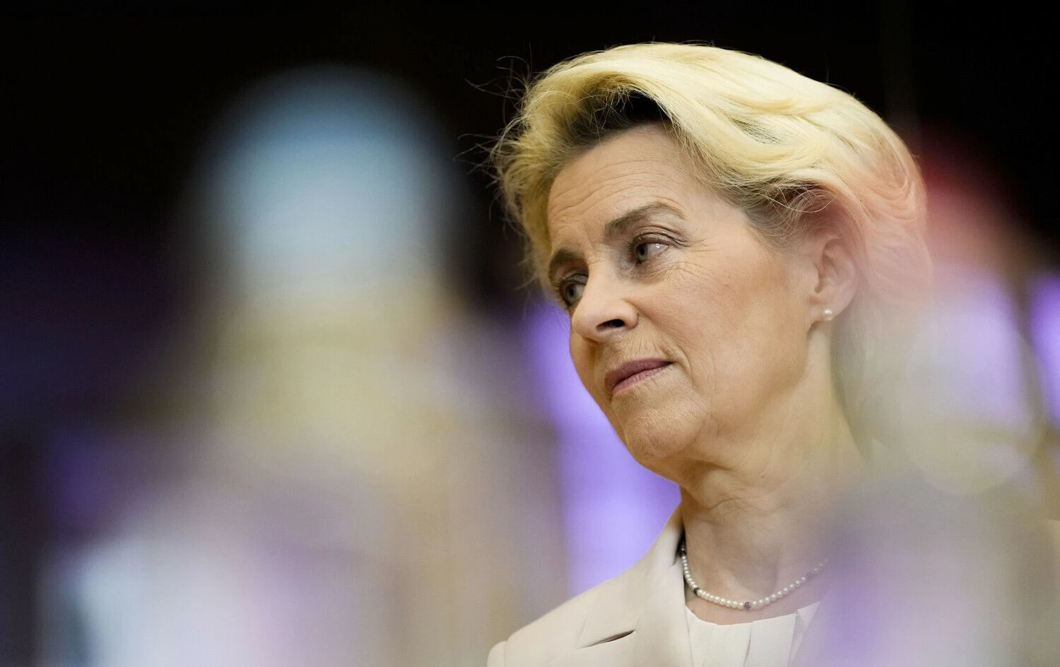 Ursula von der Leyen, Europos Komisijos (EK) pirmininkė. Virginia Mayo (AP / „Scanpix“) nuotr.