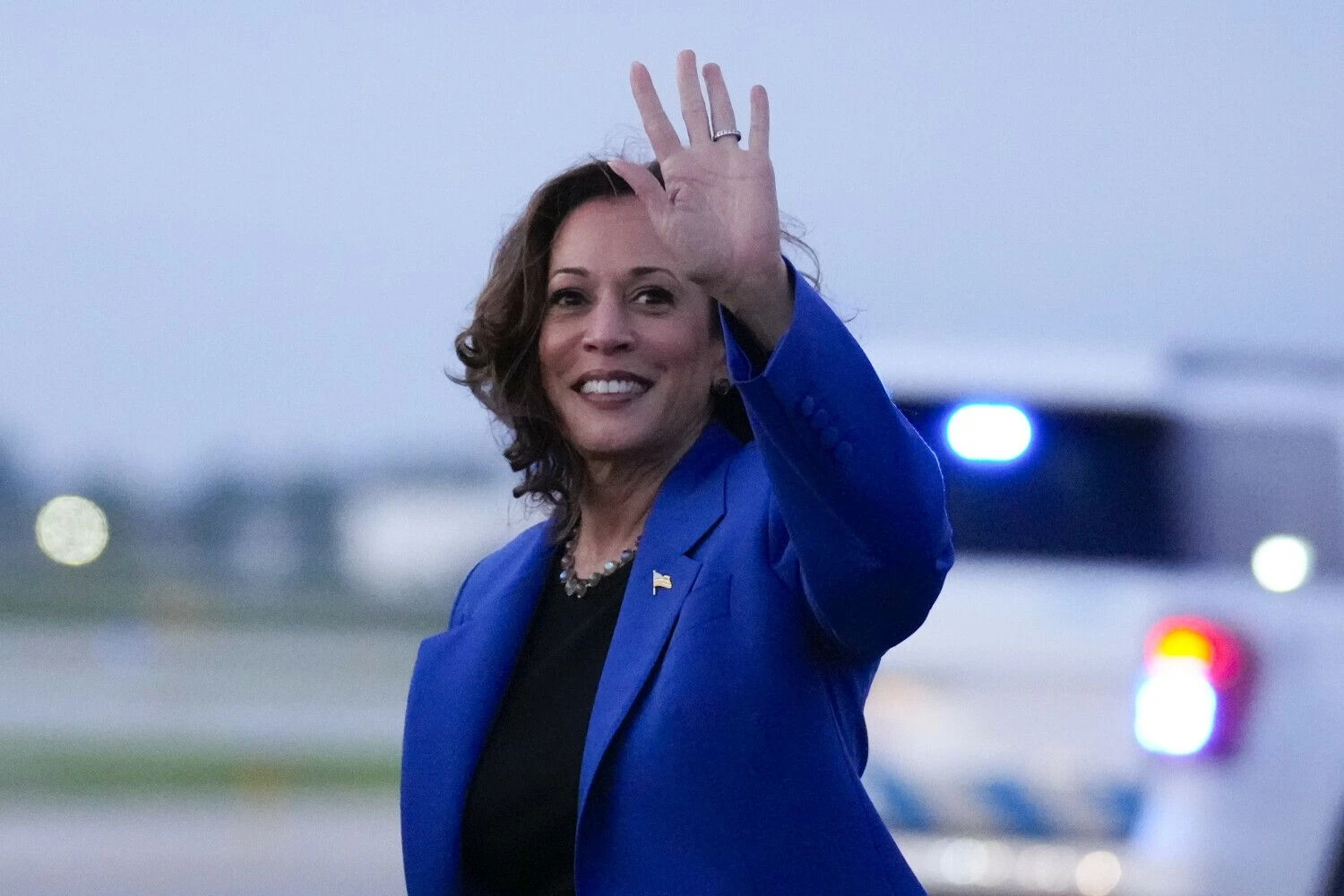 Kamala Harris, kandidatė į JAV prezidentes. Brynn Anderson („Scanpix“) nuotr.