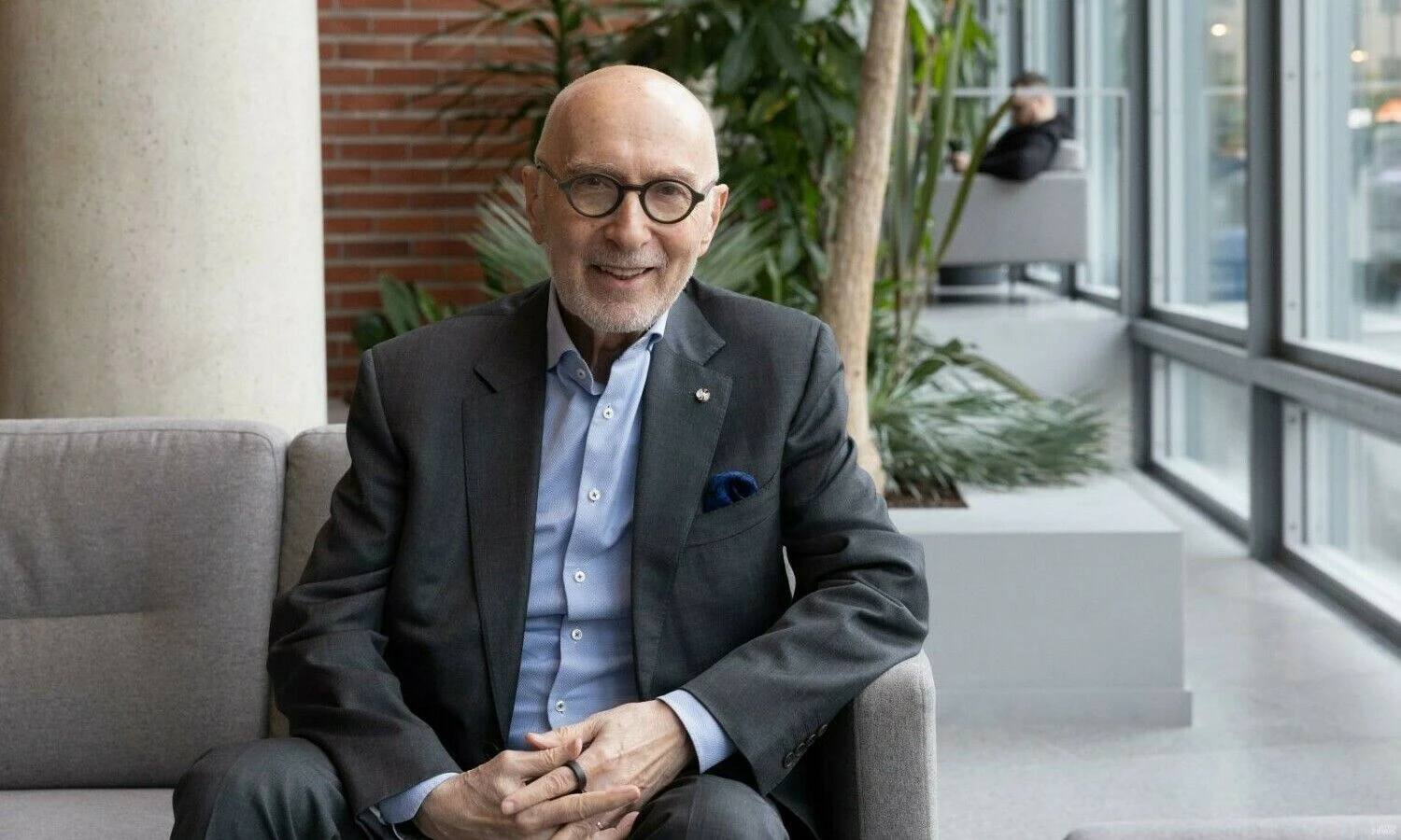 Richardas Straubas, pasaulinio P. Druckerio forumo įkūrėjas ir prezidentas, rašytojas. Juditos Grigelytės (VŽ) nuotr.