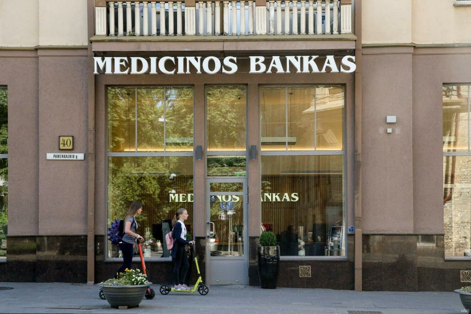 „Medicinos banko“ pastatas Vilniuje. Vladimiro Ivanovo (VŽ) nuotr.