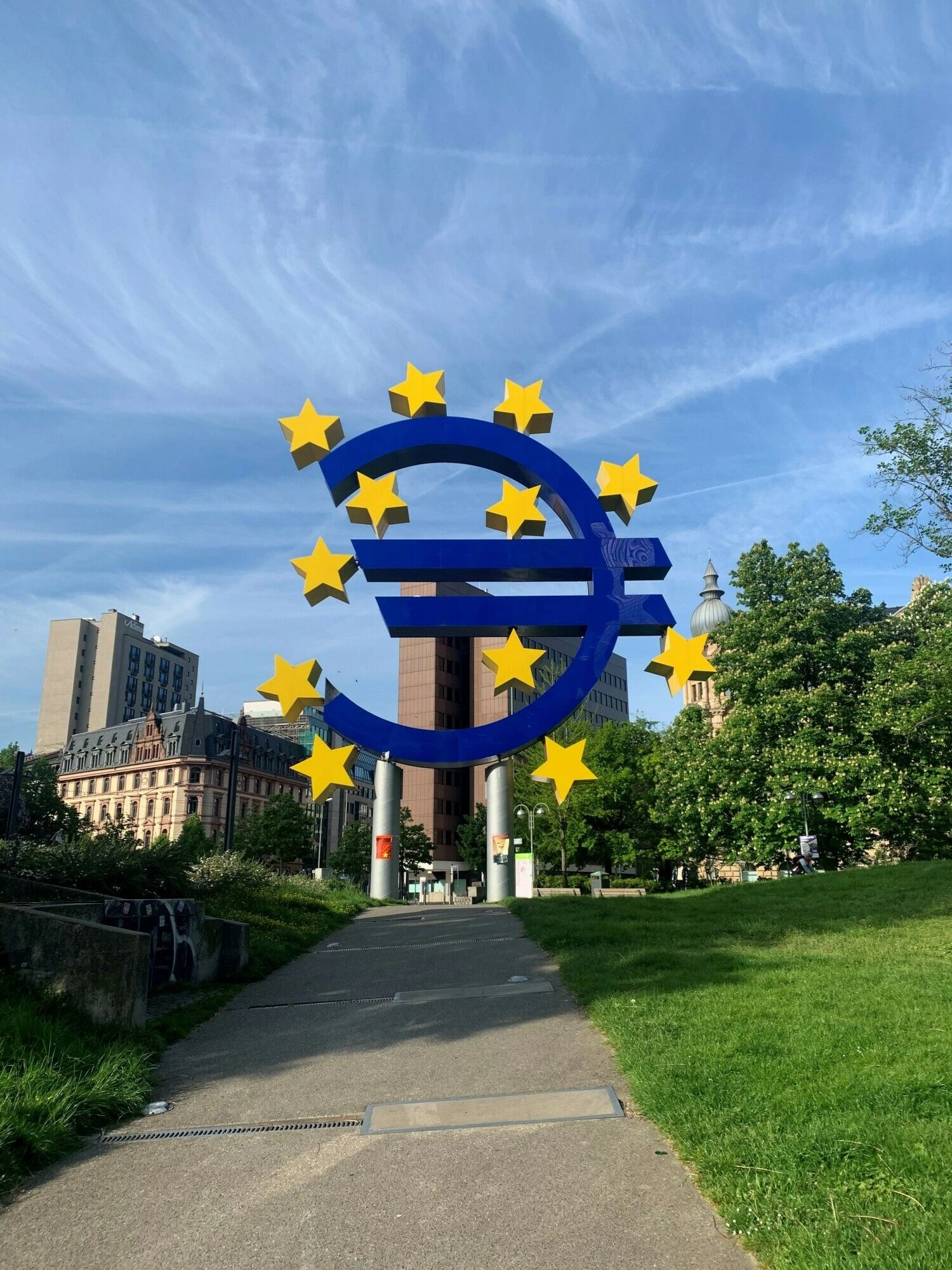 Frankfurtas, ECB senoji būstinė. Daliaus Simėno (VŽ) nuotr.