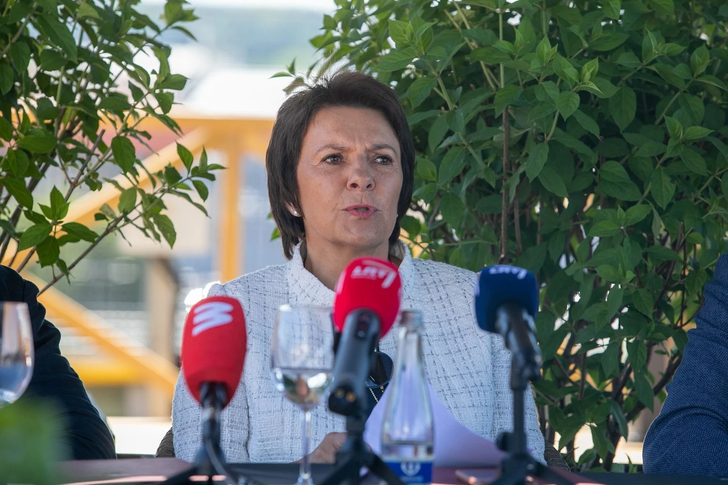 Lietuvos viešbučių ir restoranų asociacijos vadovė Evalda Šiškauskienė. Juliaus Kalinsko („15min.lt“/„Scanpix“) nuotr. 
