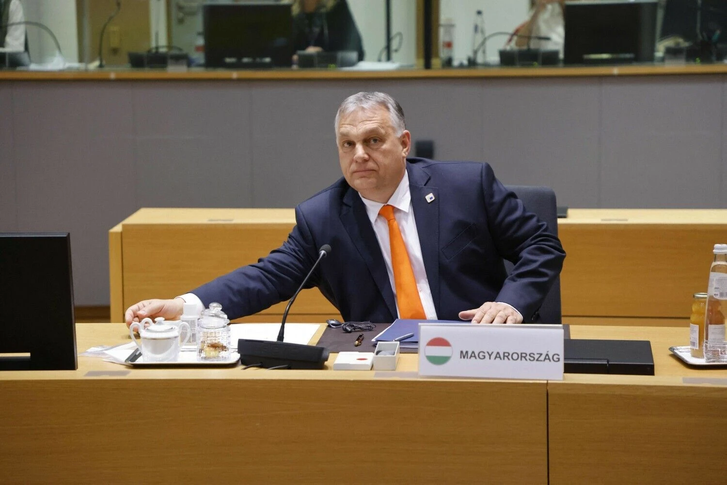 Viktoras Orbanas, Vengrijos premjeras. Ludovico Marino (AFP/„Scanpix“) nuotr.