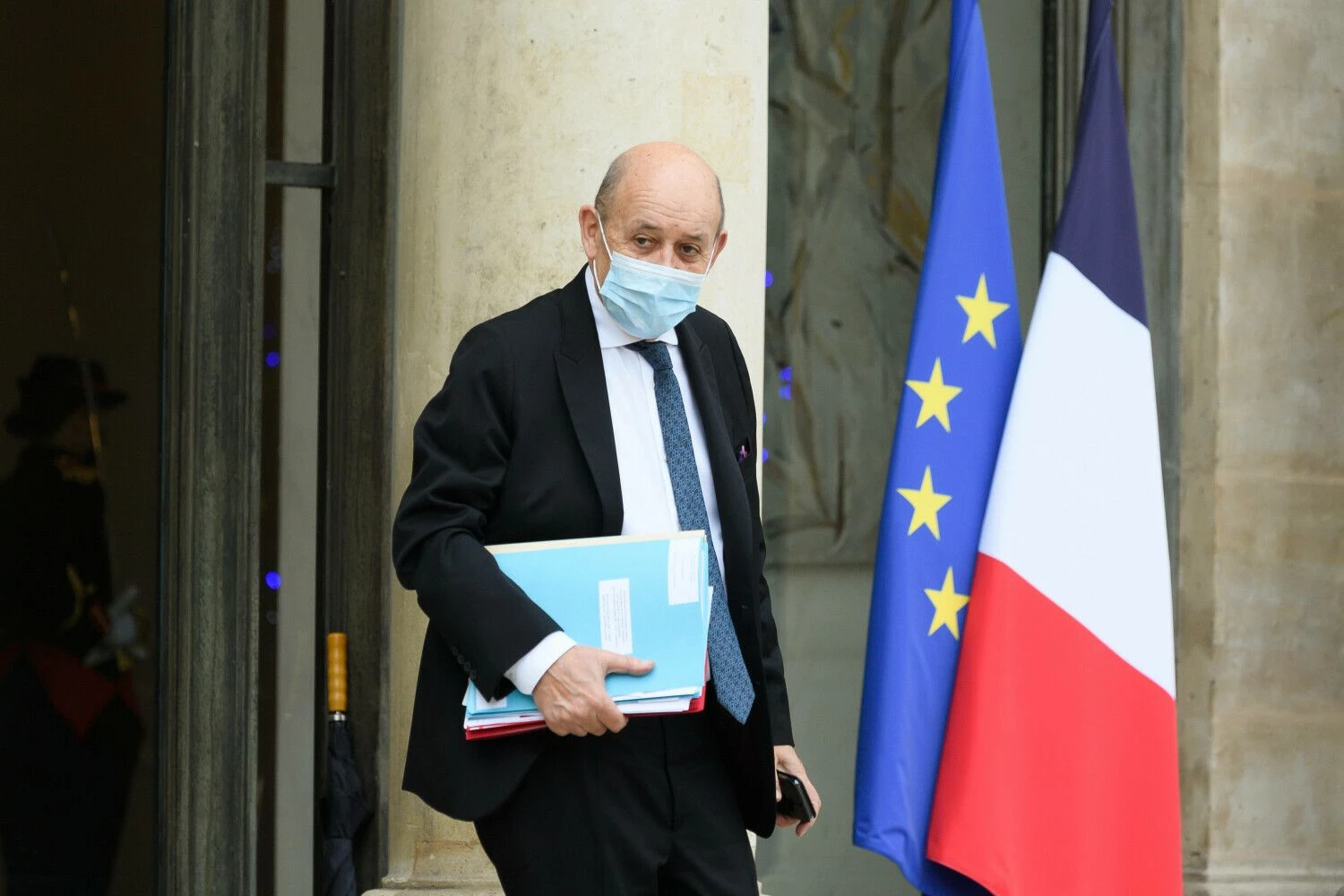 Prancūzijos užsienio reikalų ministras Jeanas-Yvesas Le Drianas. SIPA / „Scanpix“ nuotr.
