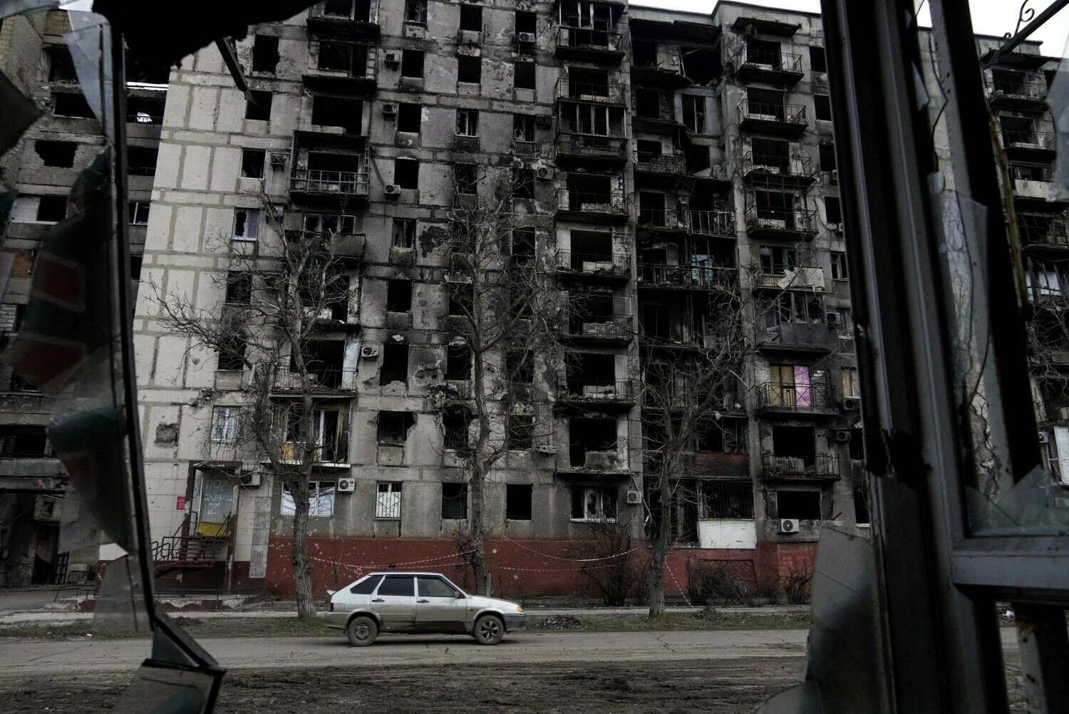 Mariupolis, Ukraina. Dimitarijaus Dilkoffo (AFP / „Scanpix“) nuotr.