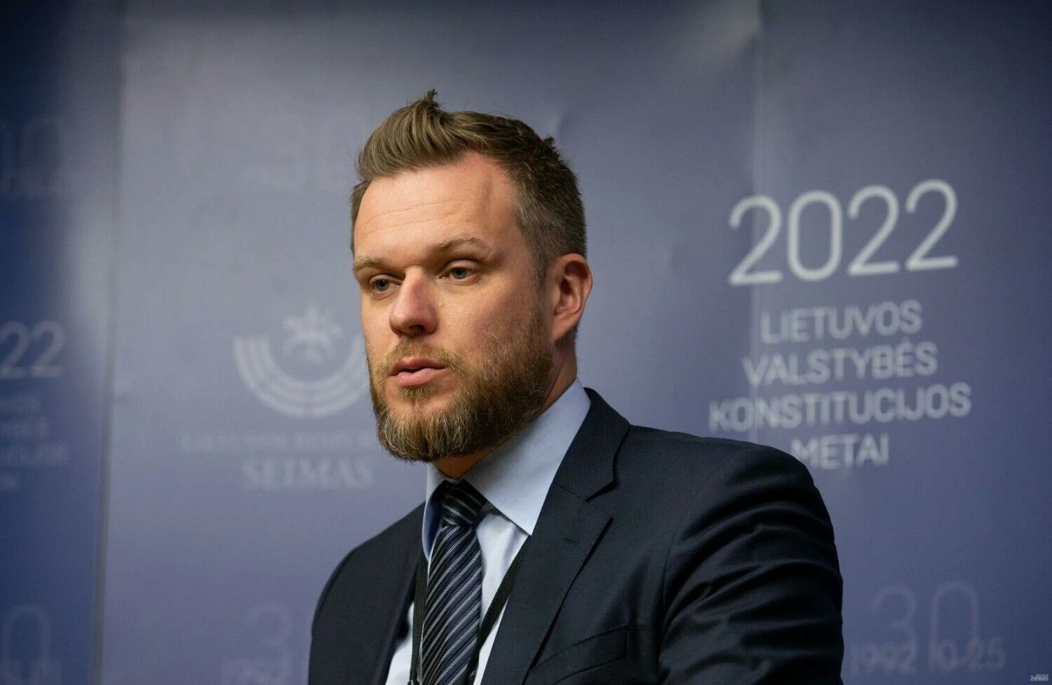 Gabrielius Landsbergis, užsienio reikalų ministras. Juditos Grigelytės (VŽ) nuotr.