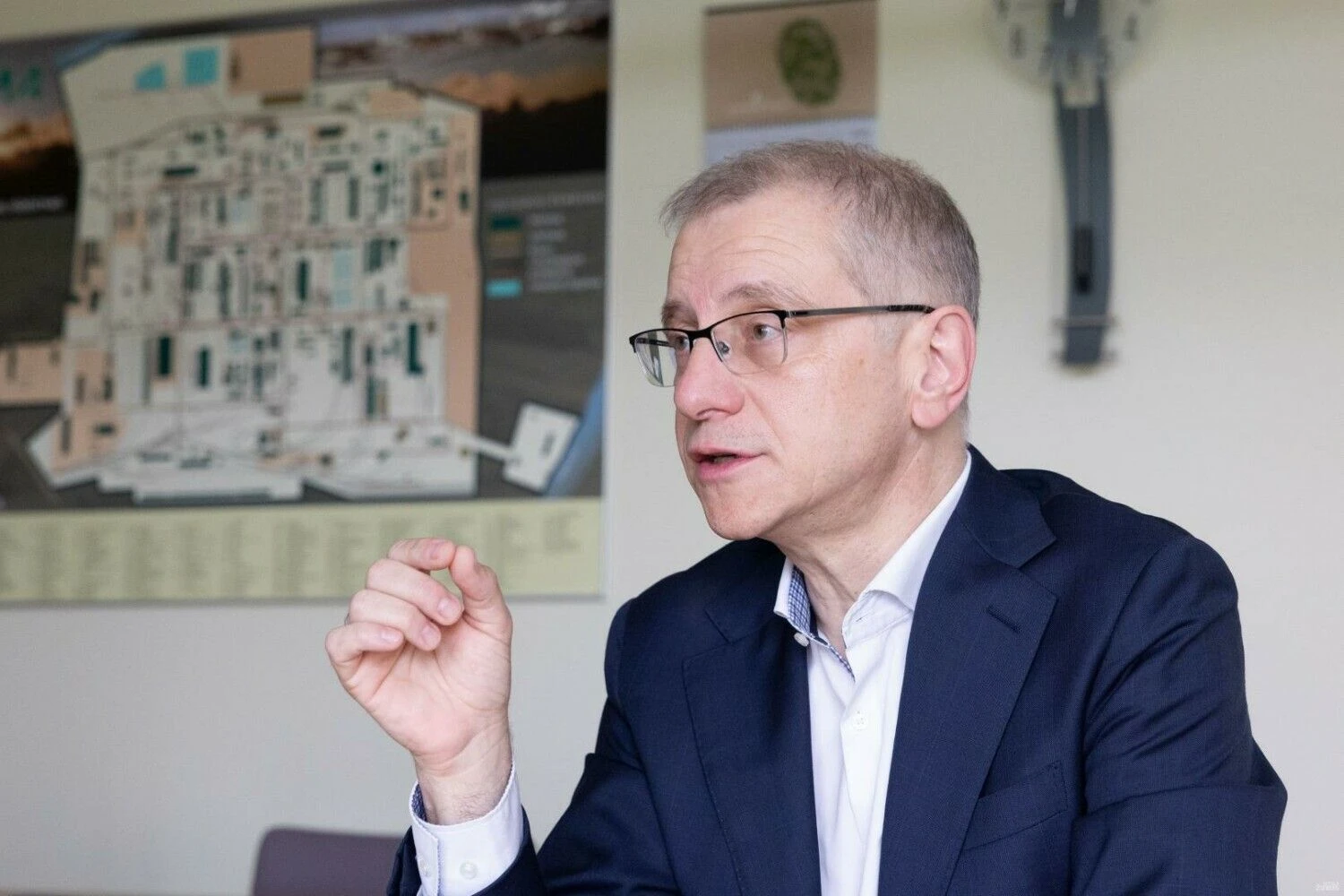 Antoine'as Hoxha, Europos trąšų gamintojų asociacijos „Fertilizers Europe“ generalinis direktorius. Juditos Grigelytės (VŽ) nuotr.