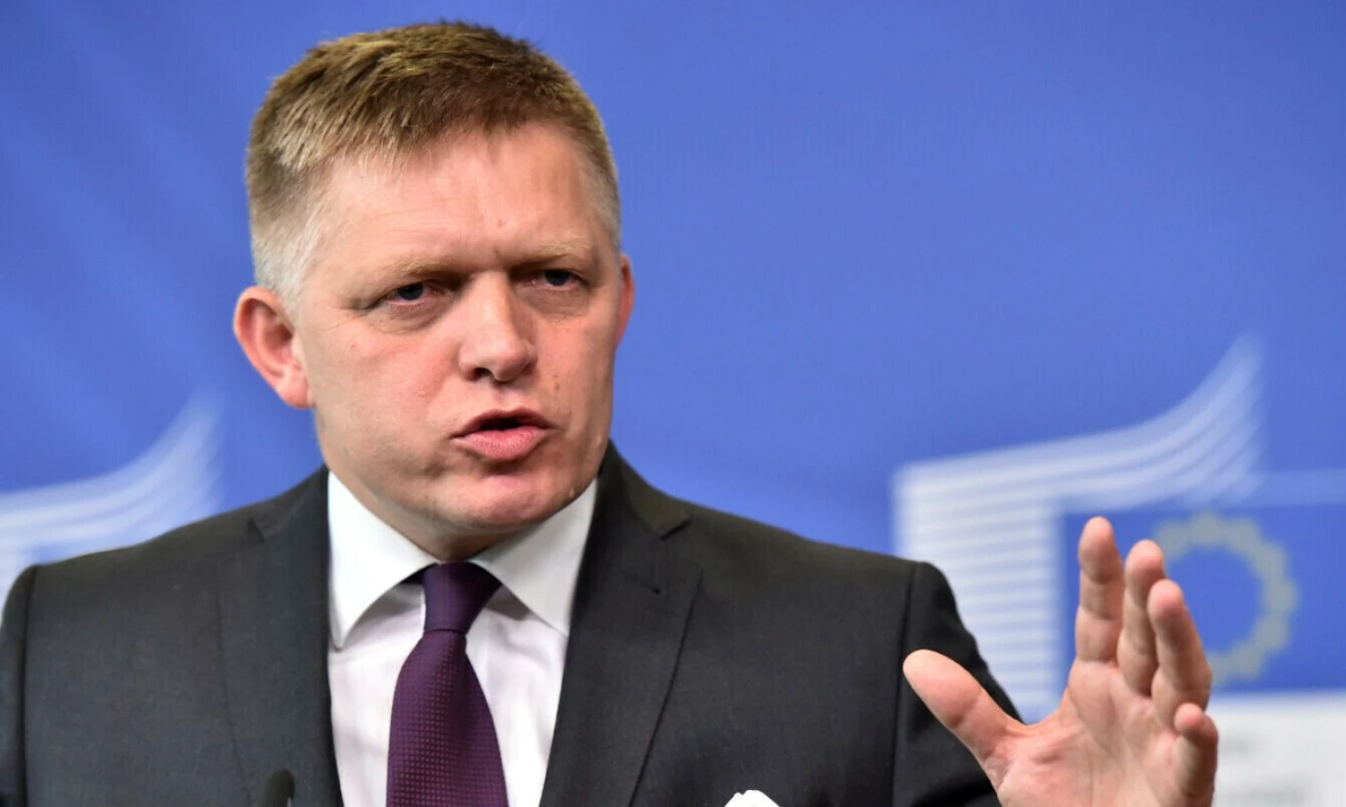 Robertas Fico. Erico Vidalio („Reuters“/„Scanpix“) nuotr.