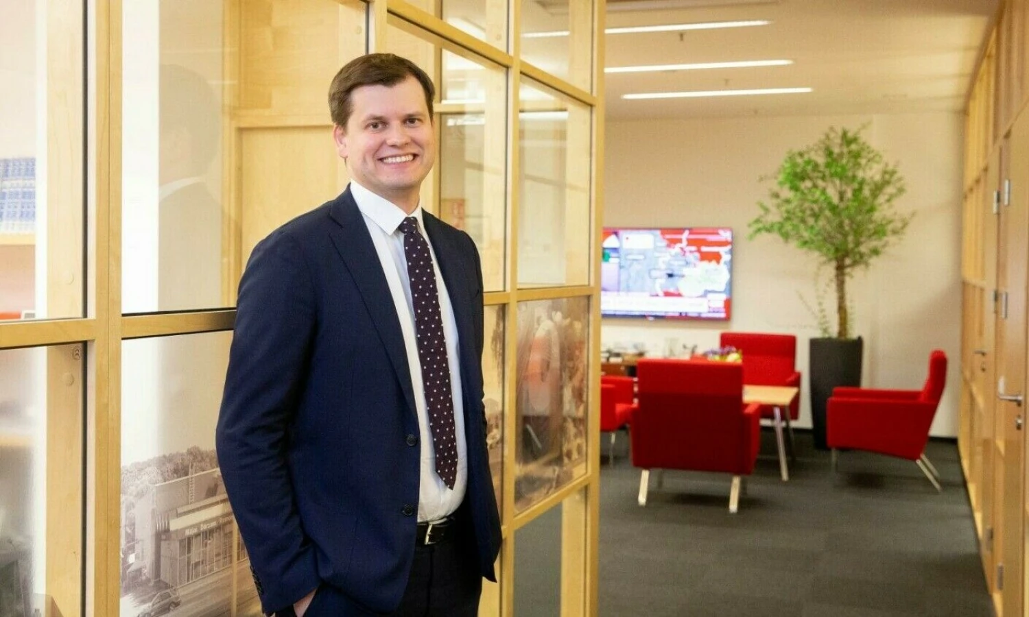 Giedrius Bernotas „Lords LB Asset Management“ fondų valdytojas Juditos Grigelytės (VŽ) nuotr.