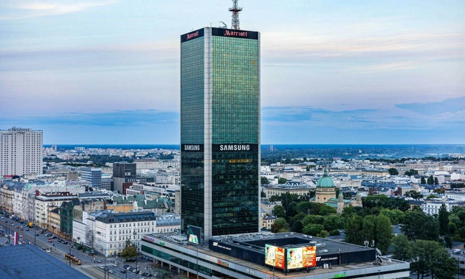 „Marriott“ viešbutis Varšuvoje. „Shutterstock“ nuotr.