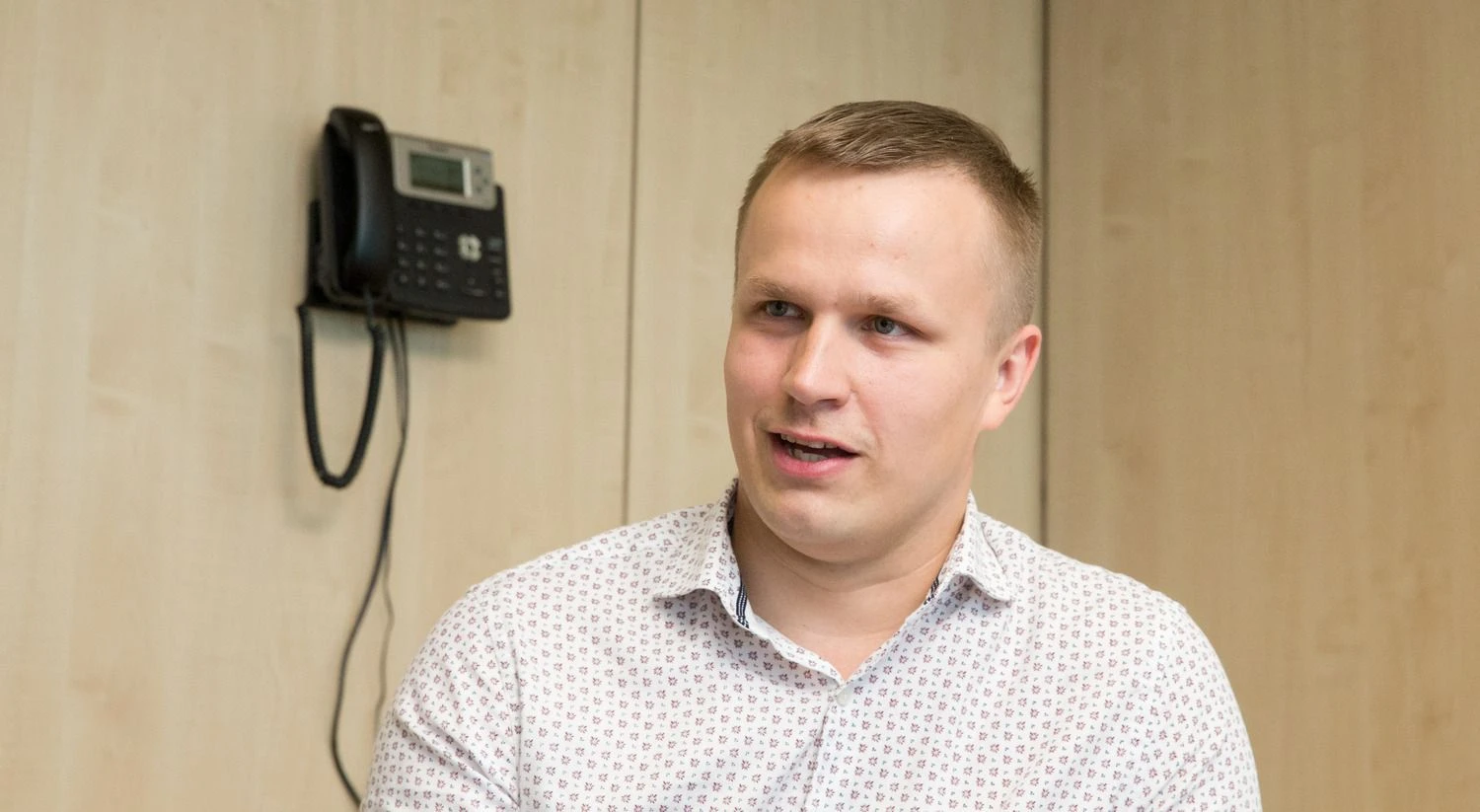 Martinsas Libertsas, paskolų verslui platformos „Debitum Network“ vienas iš įkūrėjų. Juditos Grigelytės (VŽ) nuotr.