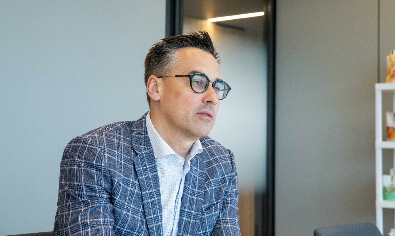 Kęstutis Juščius, „Auga Group“ vadovas. Juditos Grigelytės (VŽ) nuotr.