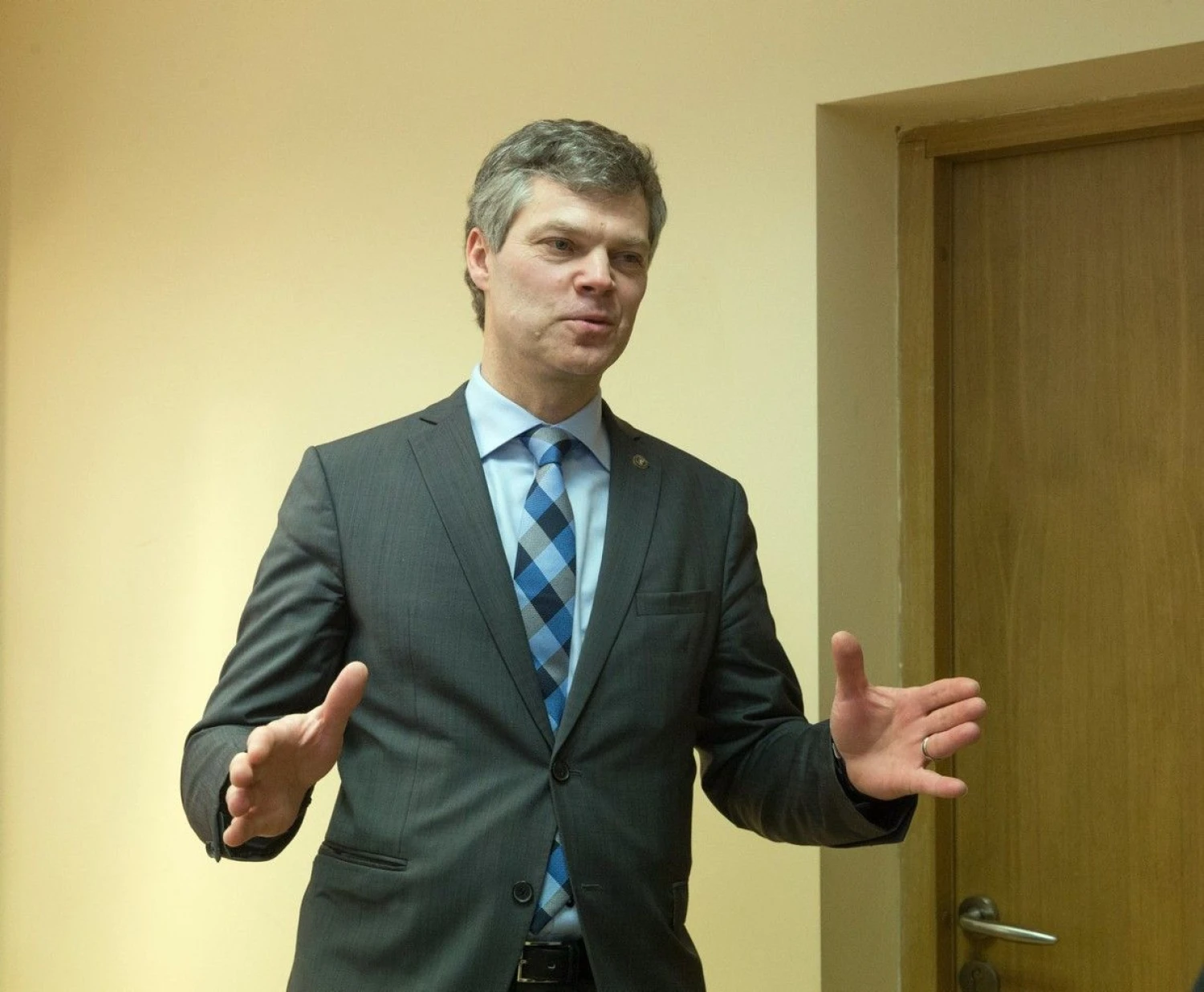 Valstybės saugumo departamento direktorius Darius Jauniškis. Juditos Grigelytės (VŽ) nuotr.