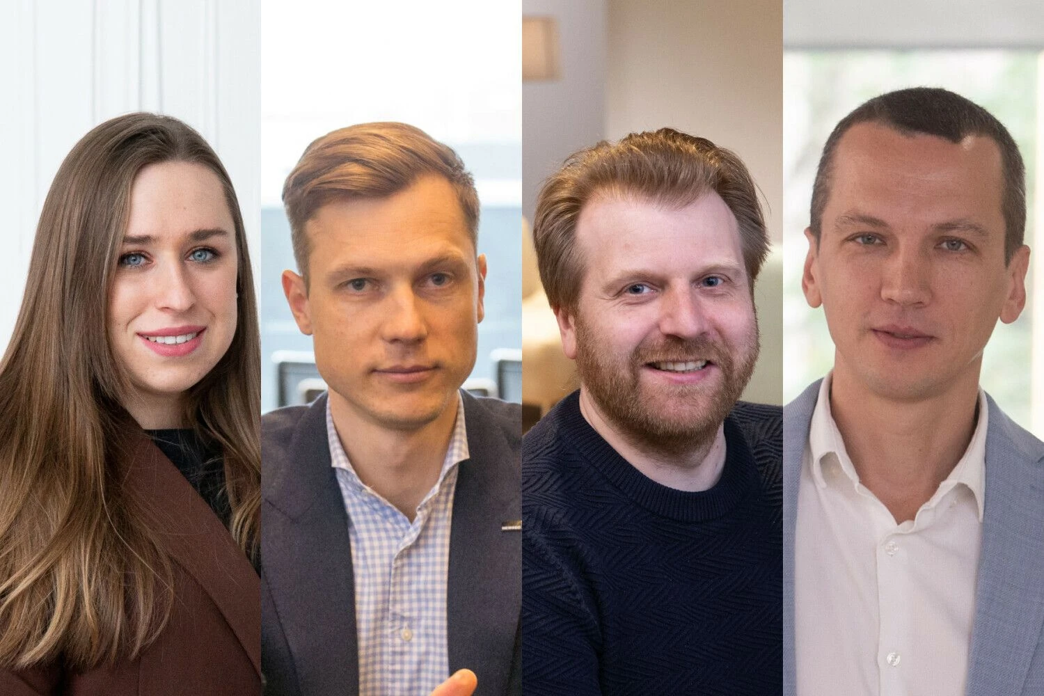 Ieva Vitaitytė, „CBRE Baltics“ rinkos analitikė, Martynas Babilas, „Newsec“ nuomininkų atstovavimo grupės vadovas, Linas Savickas, UAB „Technopolis Lietuva“ vadovas, Denisas Chetverikovas, „Colliers“ Tyrimų, konsultacijų ir verslo plėtros padalinio vadovas.