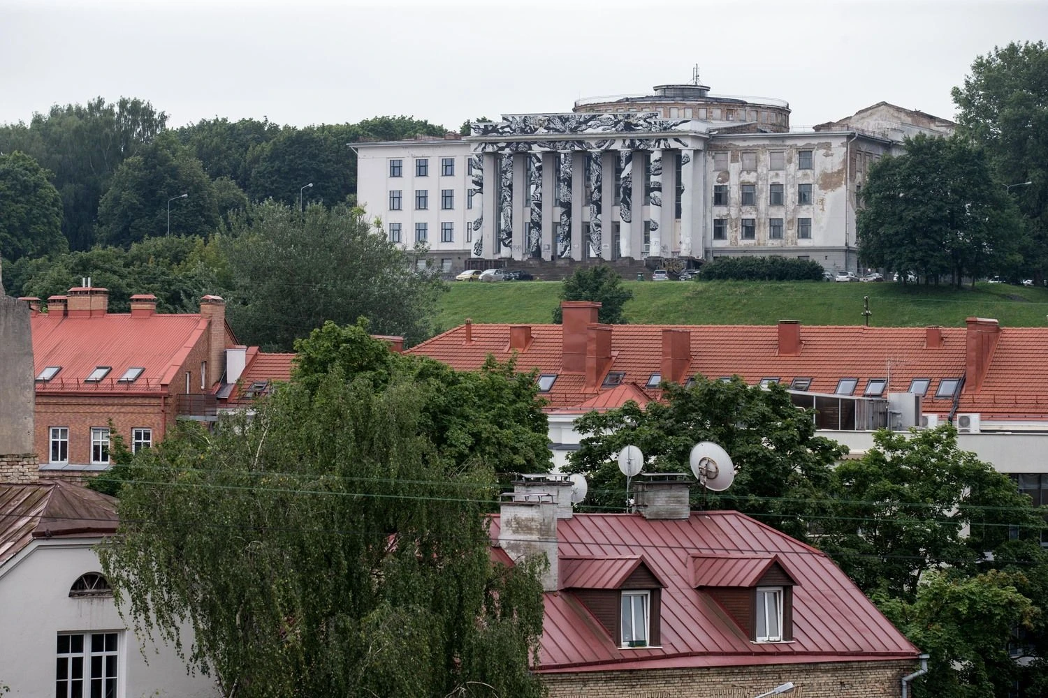 Profsąjungų rūmai ant Tauro kalno. Juditos Grigelytės (VŽ) nuotr. 