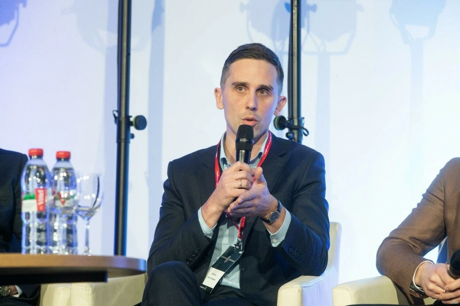 Tadas Povilauskas, SEB banko Lietuvoje vyriausiasis ekonomistas. Vladimiro Ivanovo (VŽ) nuotr.