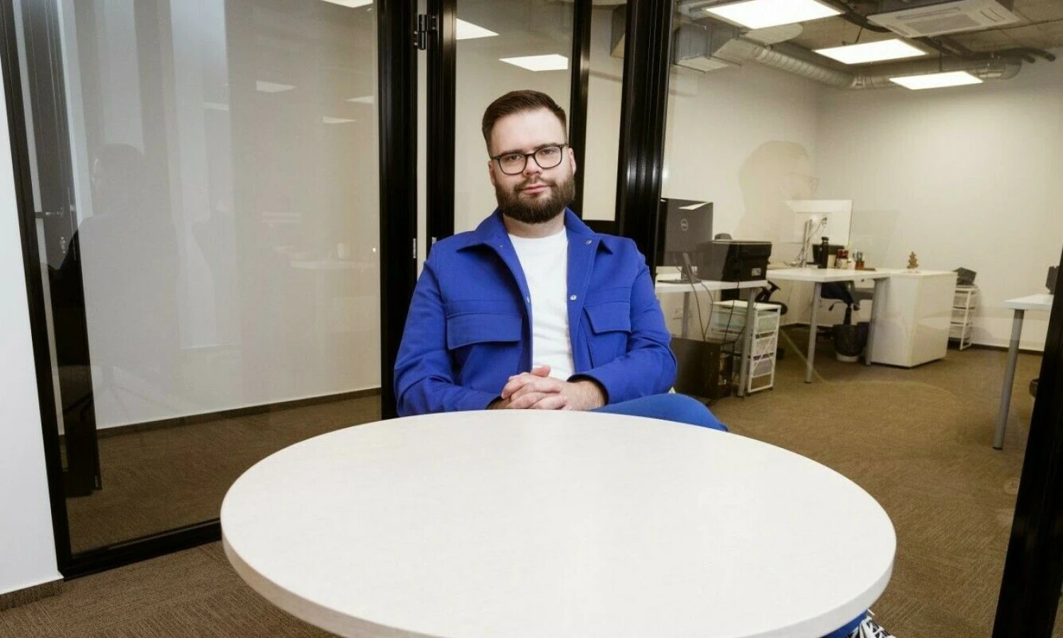 Deividas Budginas, darbuotojų ambasadorystės konsultavimo įmonė „Employee2consumer“ įkūrėjas. Vladimiro Ivanovo (VŽ) nuotr.