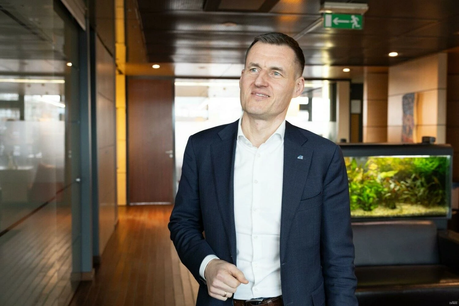 Linas Baužys, Ignalinos atominės elektrinės generalinis direktorius. Juditos Grigelytės (VŽ) nuotr.