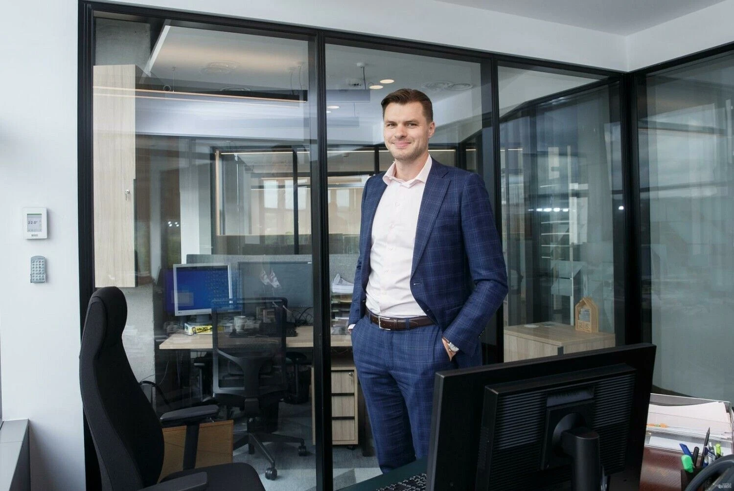 Domas Dargis, „Eikos“ generalinis direktorius. Juditos Grigelytės (VŽ) nuotr.