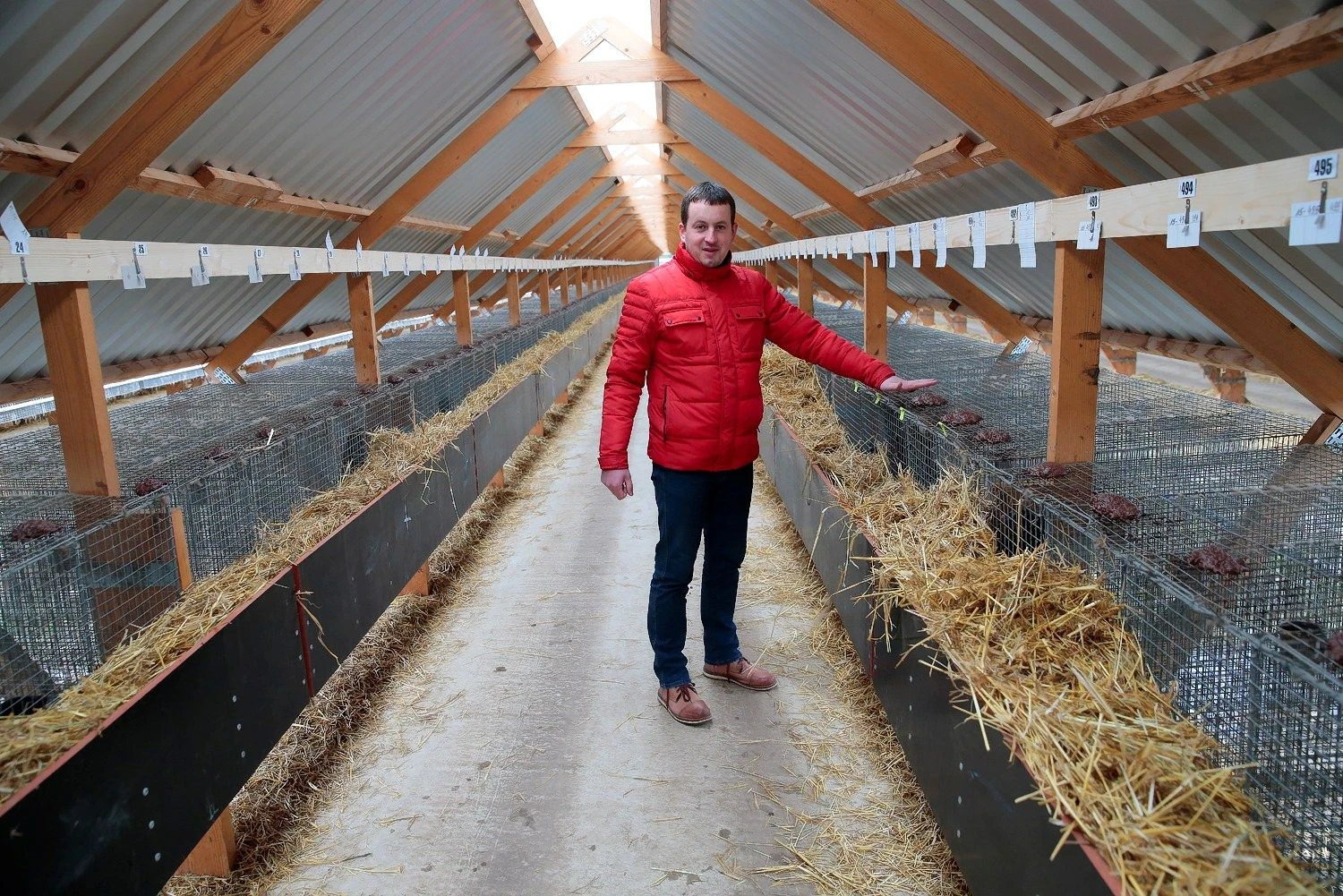 Tomas Maldauskas, UAB „Žydroji lapė“ (Utenos r.) direktorius: „Sprendimas visiškai pakeisti bandą buvo labai sunkus. Tačiau kitos išeities neradome.“
VLADIMIRO IVANOVO (VŽ)  NUOTR.