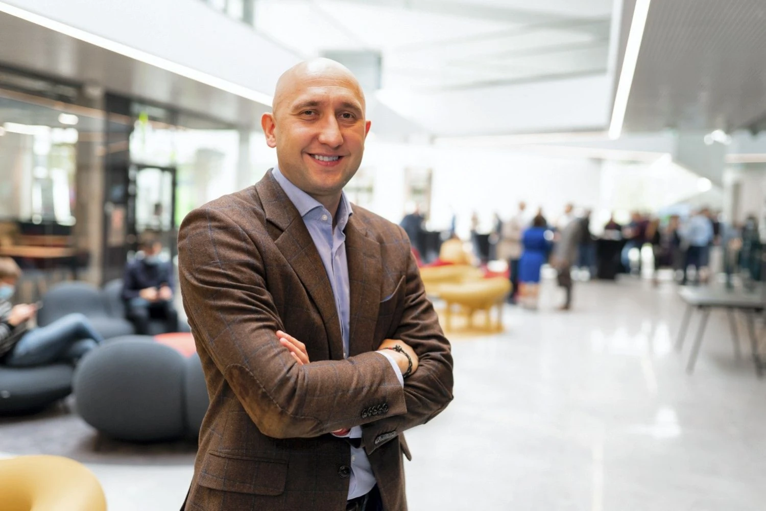 Telia“ verslo klientų vadovas Daniel Karpovič.