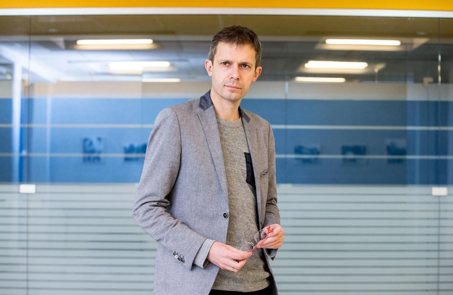 Andrius Tapinas, žurnalistas, „Laisvės TV“ įkūrėjas. Juditos Grigelytės (VŽ) nuotr.